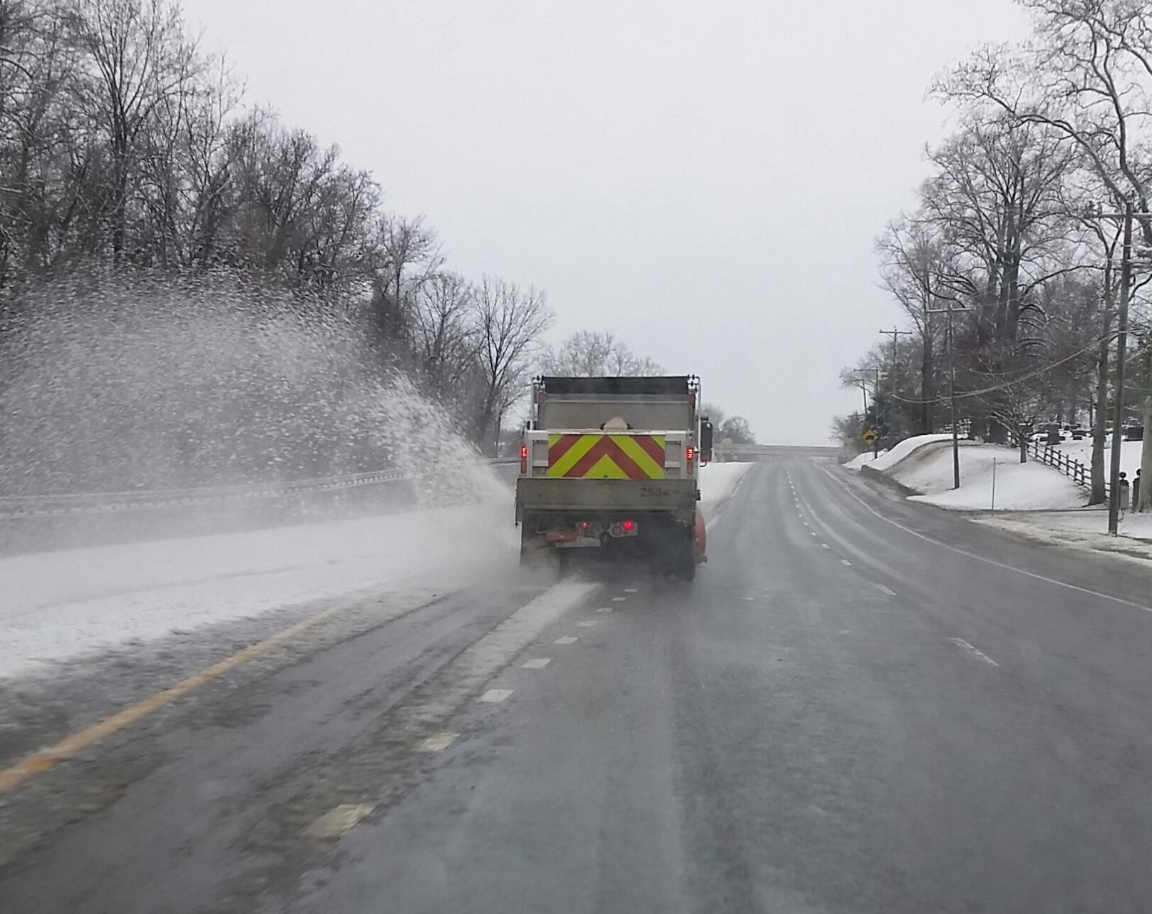 DelDOT Snow Plow